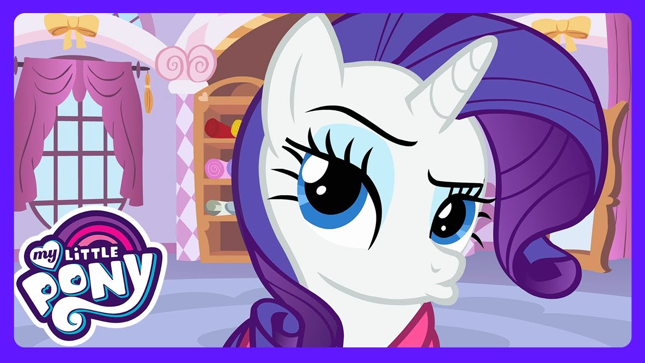My Little Pony - Rarity's Gala Dress Design | Kids Cartoons | WildBrain Magical Palace