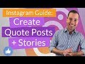 Instagram Post & Story Templates: How to Design Instagram Images in Canva For Beginners