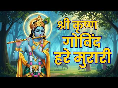 Shree Krishna Govind Hare Murari, He Nath Narayan Vasudev | Krishna Bhajan | Powerful Krishna Mantra