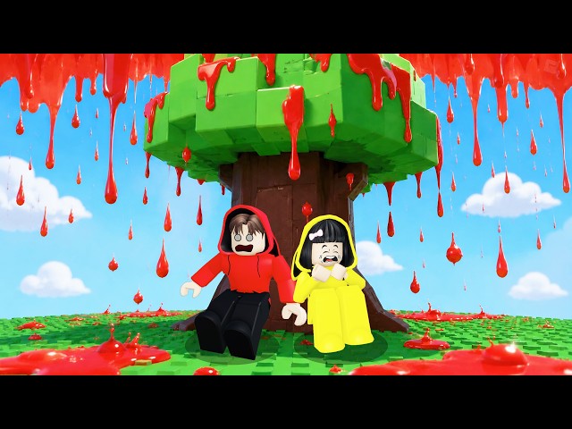 Yuta, Mio Dan Baby Celine Berlindung Dari Hujan Yang Sangat Aneh || ROBLOX
