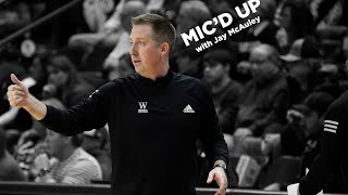 Mic'd Up with Head Coach Jay McAuley | Wofford Men's Basketball