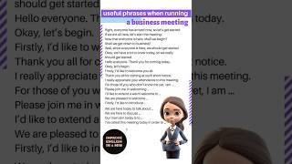 useful phrases for business meeting ll English conversation for business meeting shorts motivation