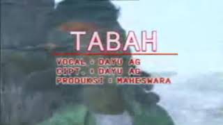 Dayu Ag - Tabah (Karaoke No Vocal)