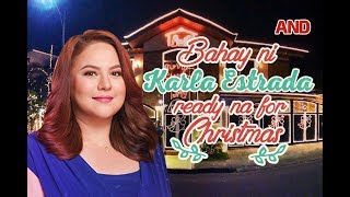 Bahay ni Karla Estrada, ready na for Christmas