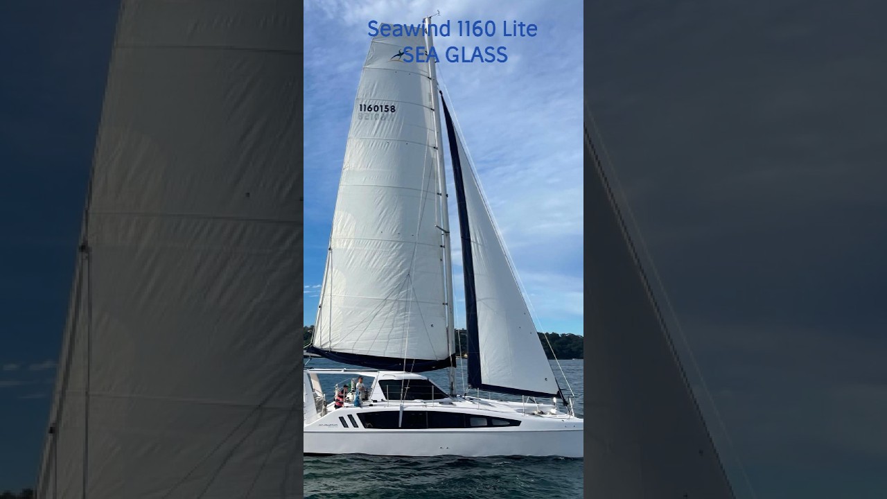 ⁣Seawind 1160 Lite 'Sea Glass' — FOR SALE!
