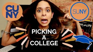Picking a college in New York