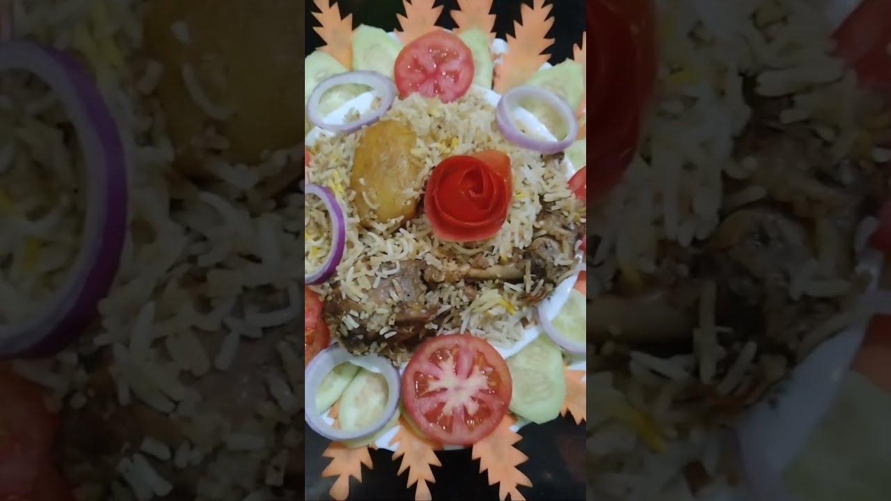 Chicken biryani recipe 🥰👌