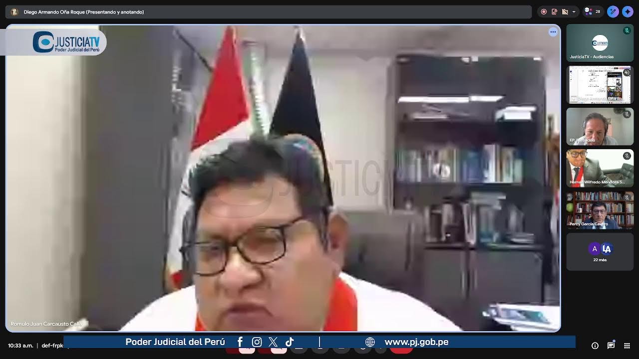 🔴#EnVivo | APELACIÓN EN EL PROCESO CONTRA ALEJANDRO TOLEDO MANRIQUE Y OTROS