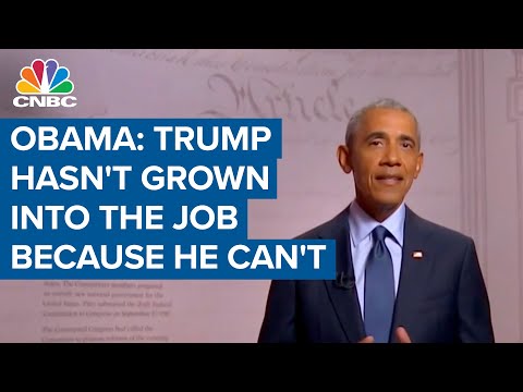 Video: Obama Parla Di Trump