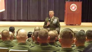 USMC WARRANT OFFICER RANK PROMOTION QUANTICO VIRGINIA