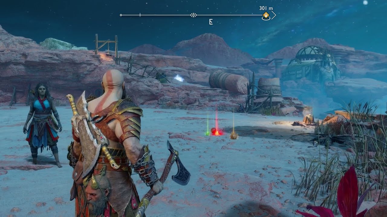 God of War Ragnarok Get Skirnir's Gambanteinn and Alfheim's Fortune