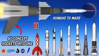 World's All In One Ultimate Rocket Launch Humans To Mars in Spaceflight Simulator screenshot 4