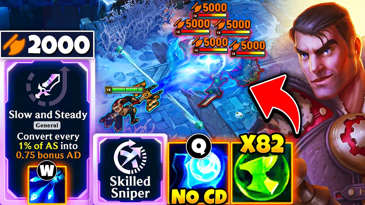 5,000 DAMAGE Q SPAM: 2000 AD + 82 Anvils Jayce | ARAM Mayhem