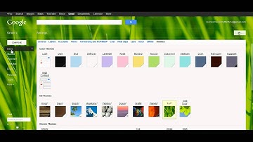 How to Change your Gmail Theme Background Image