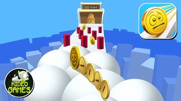 Coin Rush - All Levels Gameplay Android,ios Walkthrough Mobile Game New Update #456