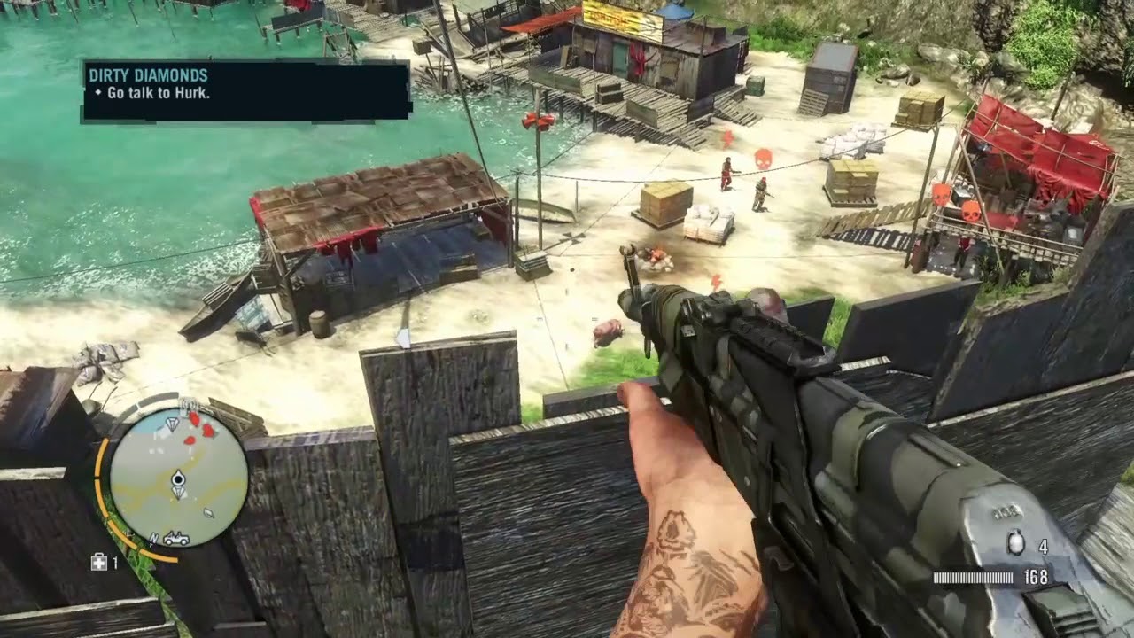 Zipline kill Far Cry 3 classic edition