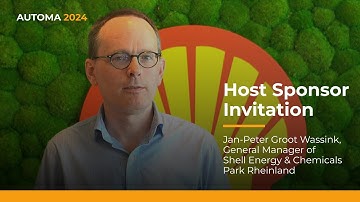 Host Sponsor Invitation, Shell Energy & Chemicals Park Rheinland | AUTOMA 2024