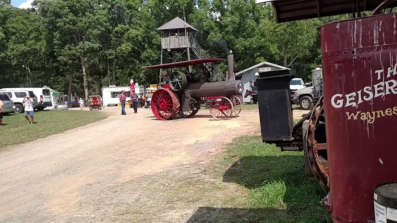 Case steam tractor, Denton, NC 7/1/17 YouTube