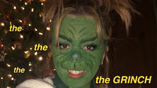 turning myself into the GRINCH ft. my sister//vlogmas day 23