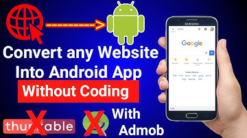 How To Convert any Website into Android App, Create own Application Without Coding in Hindi