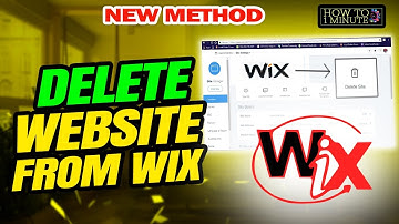 How to delete website from wix 2025