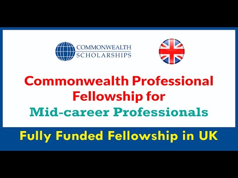 How to Apply for Commonwealth Professional Fellowship 2023 for Mid career Professionals