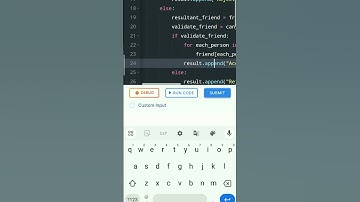 Friend Request 2 using python CCBP Nxtwave #coding #nxtwaveccbp4 #programming #codemash #codefights