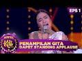 Menghayati! Penampilan Gita dapet Standing Applause dari Danang dan Mama Iis - Kontes KDI 2020 (3/8)