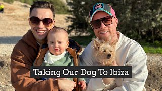TAKING OUR DOG TO IBIZA | Francis goes blonde | Stuart & Francis