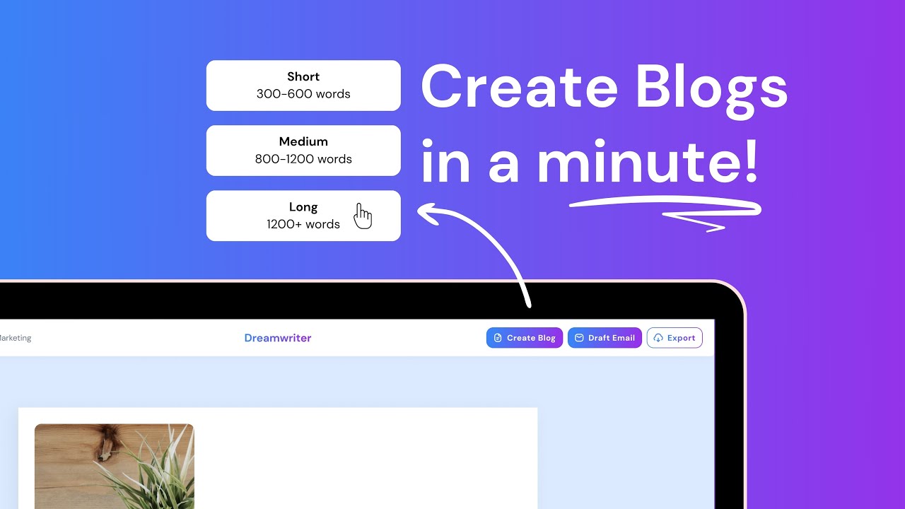 Turn Any Premium Content into a Blog under 60 seconds