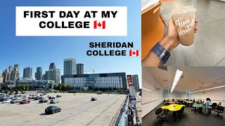 My First Day At College In Canada Sheridan College International Student