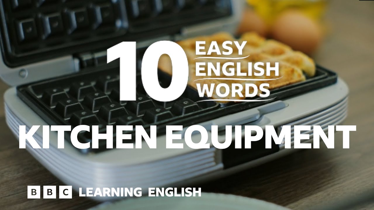 10 Easy English Words Kitchen equipment 🍳🧂🥄🥣☕️ YouTube