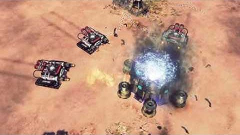 Command and Conquer 4: Flame Tank Unit Footage