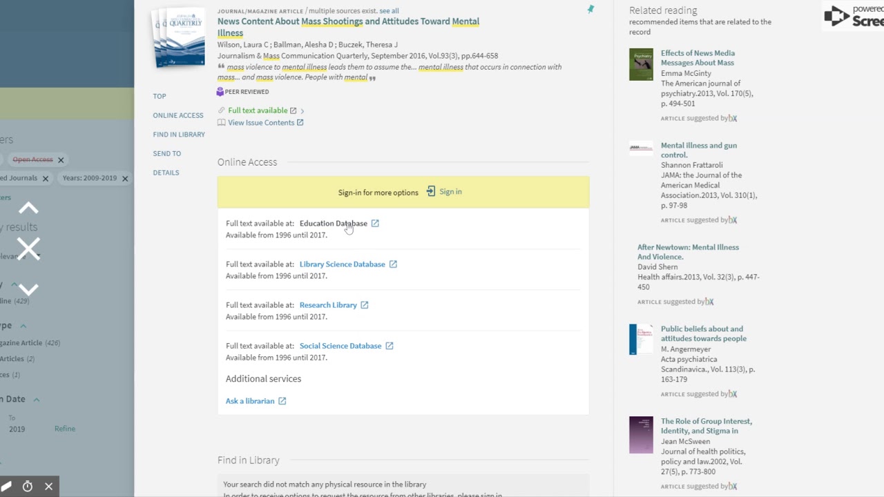 Finding sources from the CSN Libraries part 2 - YouTube