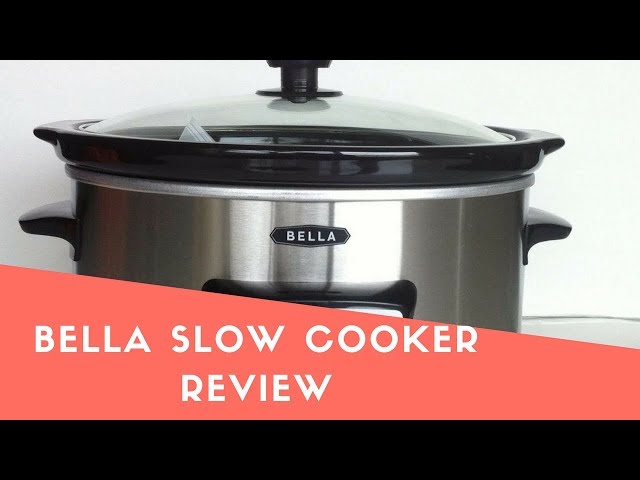 Bella Manual Slow Cooker Review  Top Bella Slow Cooker 2018 (New