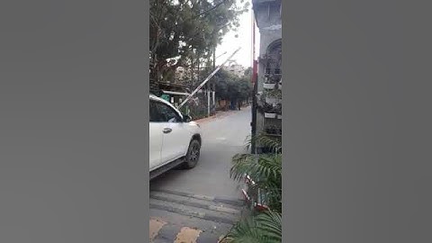 #BOOM BARRIER WITH ANPR CAMERA PLZ CONTACT 9625323962
