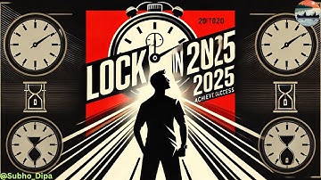 LOCK IN 2025 – Achieve Unstoppable Success This Year | Master Focus, Discipline & Goal Setting