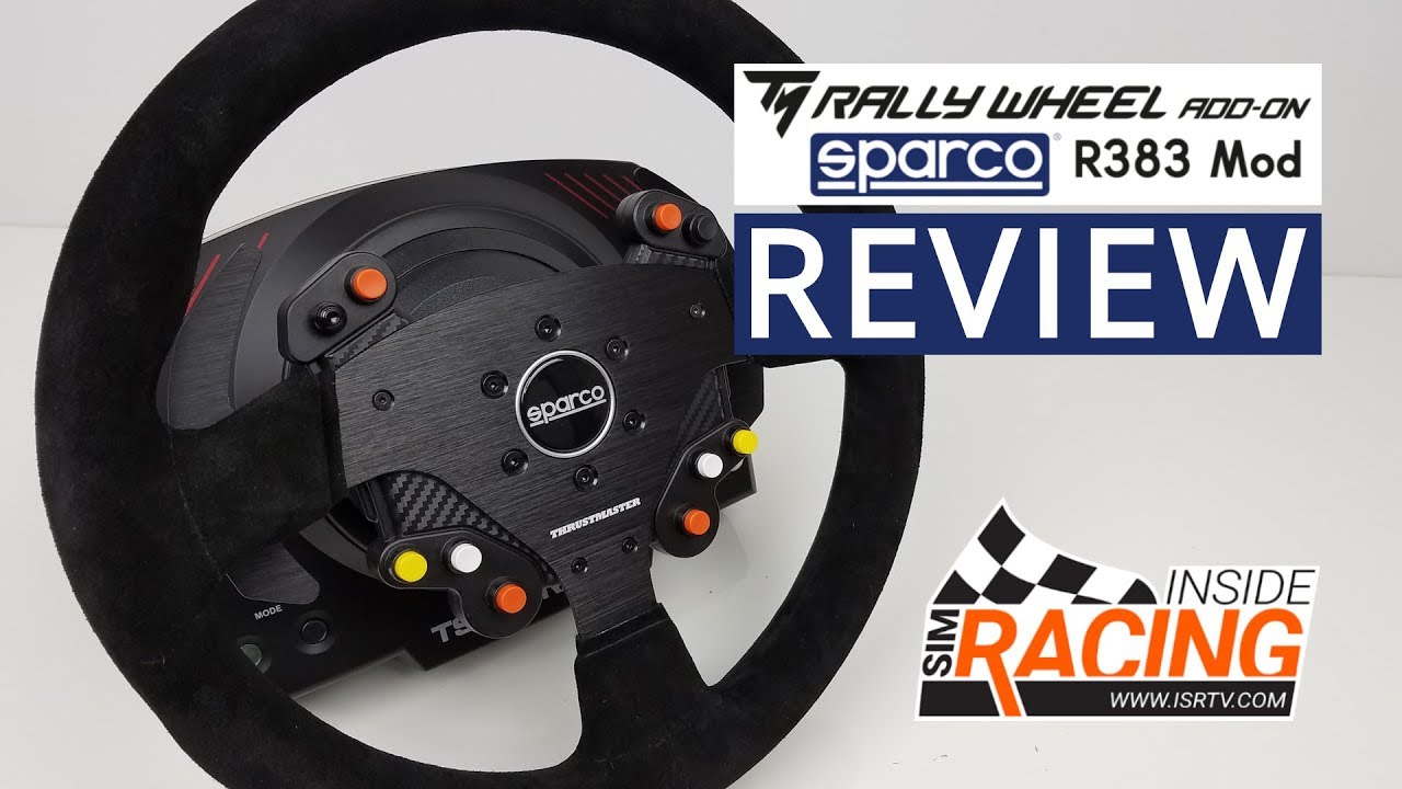 Sparco R383 Mod ラリーウィール 13インチ Thrustmaster 4060085 Sparco R383 MOD Add-On Rally Wheel