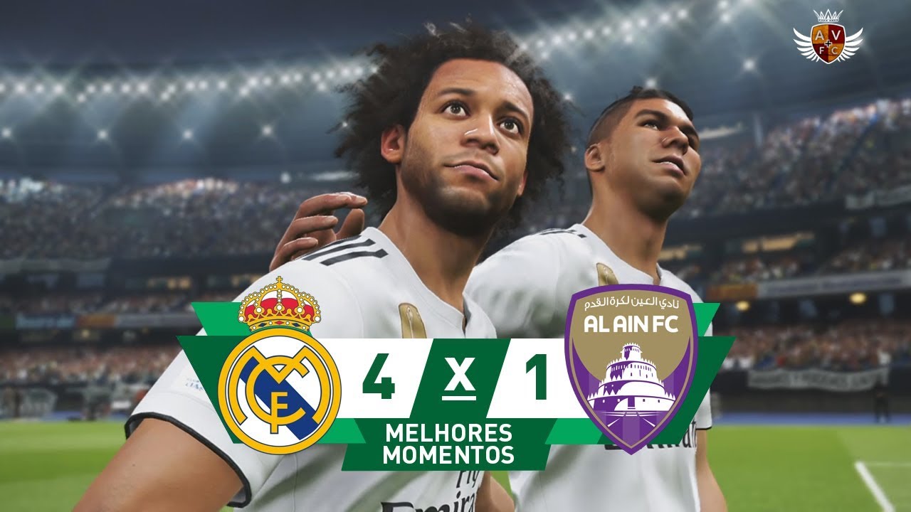 Real Madrid goleia o Al Ain e chega ao hepta