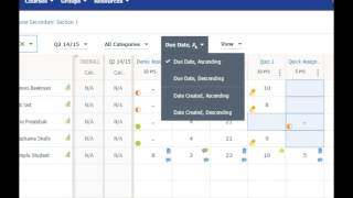 Schoology Gradebook: Filters and Display Options (Feb. 2016)