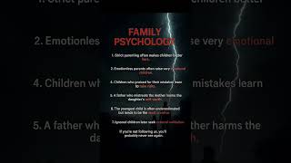 Family Psychology Truths That Shape Your Mental Health | Must-Know Parenting Insights 2025