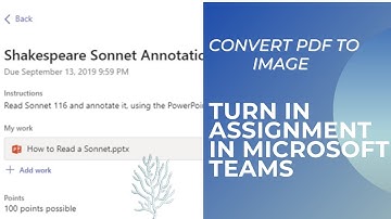 How To Upload Pdf Work On Microsoft Teams | How To Convert Image To Pdf File | By Zayka E Hind