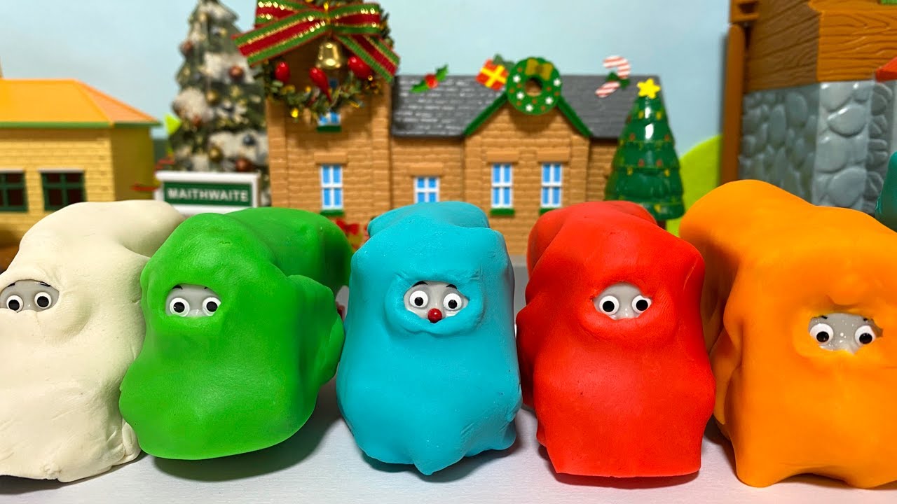 きかんしゃトーマス このきかんしゃはだあれ？ 粘土遊びで子供の想像力を育てる Thomas & Friends GUESS WHO are the TRAINS? ver.19