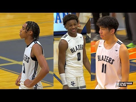 BJ Boston BRONNY & Baby Yao TURN UP as Sierra Canyon Goes 2-0 in Vegas!