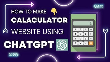 Build a Stylish Calculator Website with ChatGPT in Just 2 Minutes || Project Guy || ChatGpt