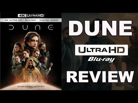 Dune 4K UltraHD Blu Ray Review & Exclusive 4K vs Blu Ray Image Comparison  (2021) / Unboxing / WB 