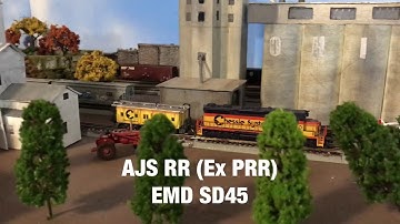 AJS Model Railway N scale - Railfanning on my layout w/ a friendly crew.