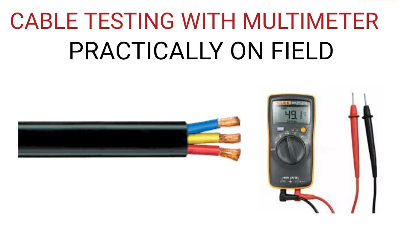 HOW TO TEST CABLE WITH DIGITAL MULTIMETER 