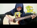 Spongebob squarepants  ripped pants fingerstyle cover