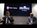 Vinicius Lummertz y Duilio Malfatti , del Estado de Sao Paulo presentaron las novedades de Sao Paulo